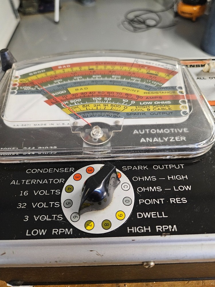 Vintage Penske Automative Analyzer Model 244.21032