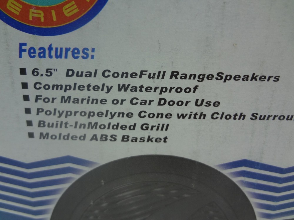 Pyle PLMR60B 150W Marine Speaker - Pair