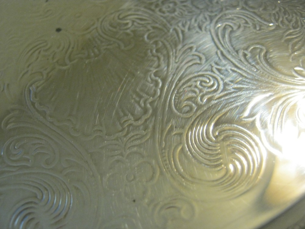 WM Rogers 10 1/4" Silverplate Serving Tray (MW-61-4)
