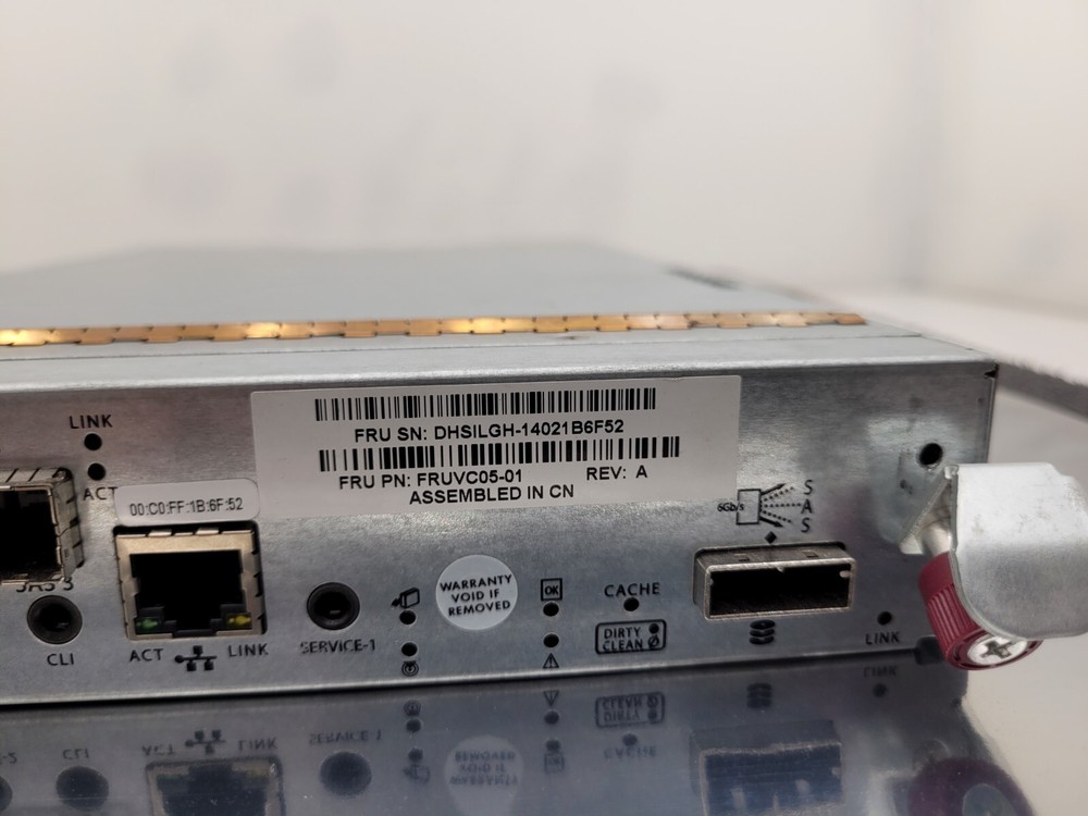 Dot Hill FRUTC05-01 12Gb SAS FC Disk Array Controller Module 81-00000078-00-03 B