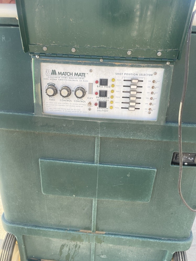 MatchMate Coach Plus Tennis ball machine