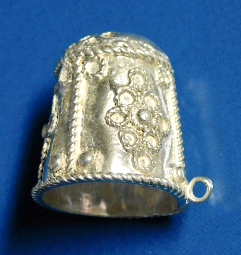 STERLING SILVER 925 GAZI ORNATE THIMBLE