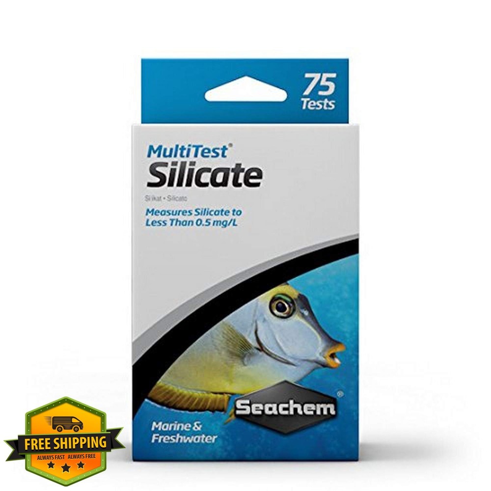 Seachem MultiTest Silicate Water Test Kit