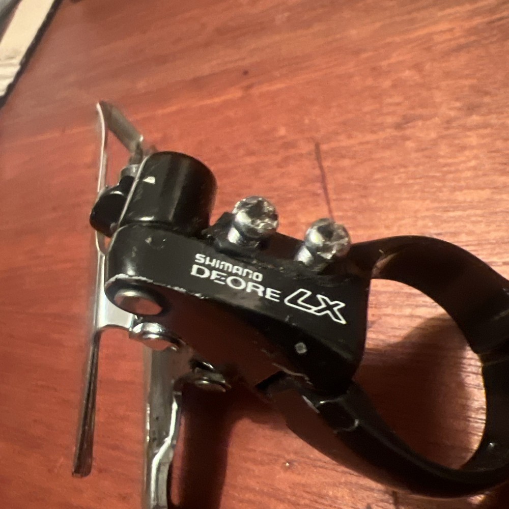 shimano deore lx front derailleur 31.8 Clamp top pull