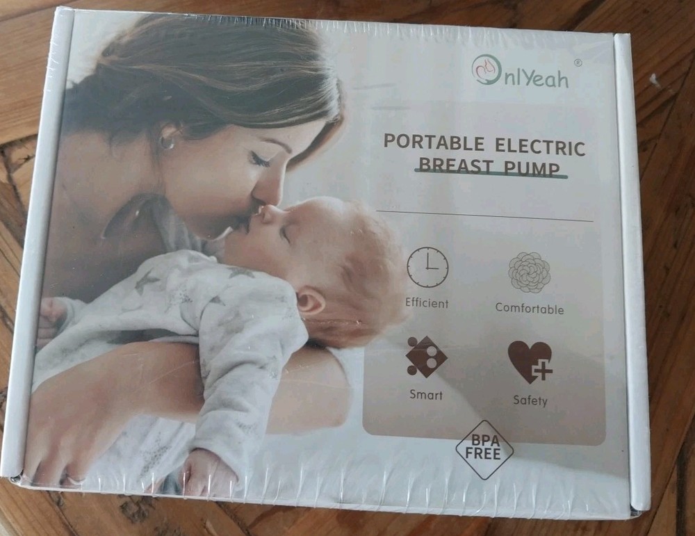 Onlyeah Portable Electric Breast Pump Hands Free Comfortable Efficient Safe