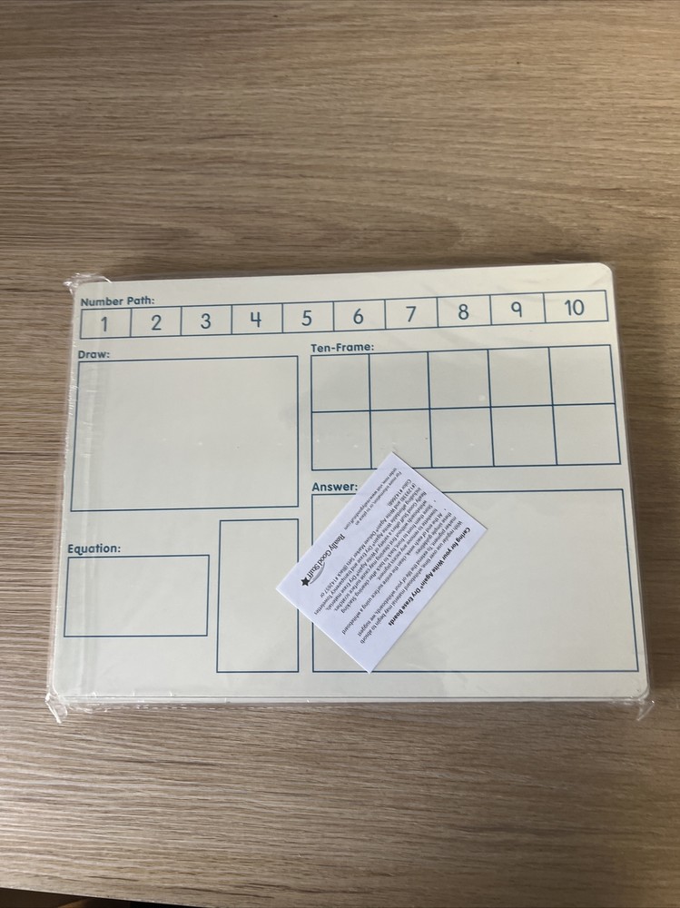 Solving Problems Two-Sided Dry Erase Boards Set – 6 Boards
