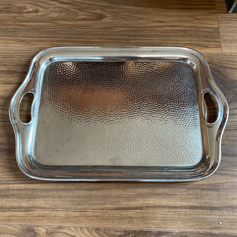 Superb Quality 1950S Heavy Chrome Tray