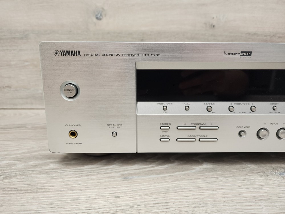 Yamaha HTR-5730 Natural Sound AV Receiver Stereo With Remote Bundle Tested
