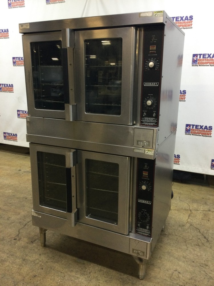 Hobart HGCS-5 Gas Double Stack Convection Oven