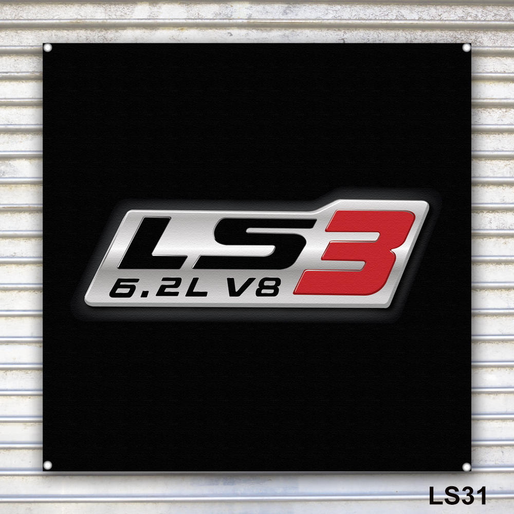 LS3 Banner Sign Wall Art