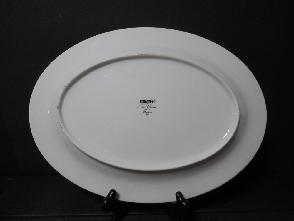 SHEFFIELD SONATA 14" Oval Serving Platter (B056)