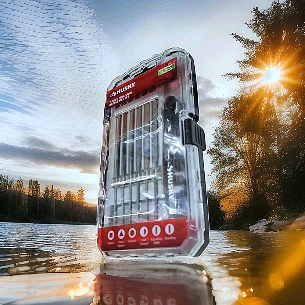 Husky 7pc Precision Needle File Set.