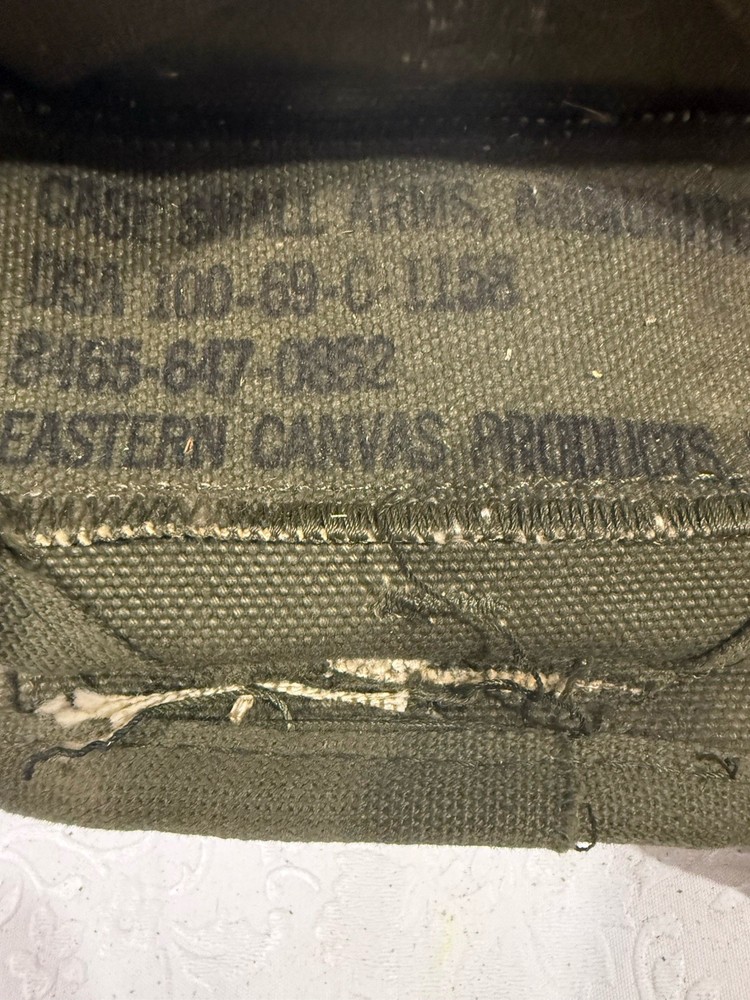 Vietnam Ammo Pouch second issue 1969 Holds Two 20 Round Magazines