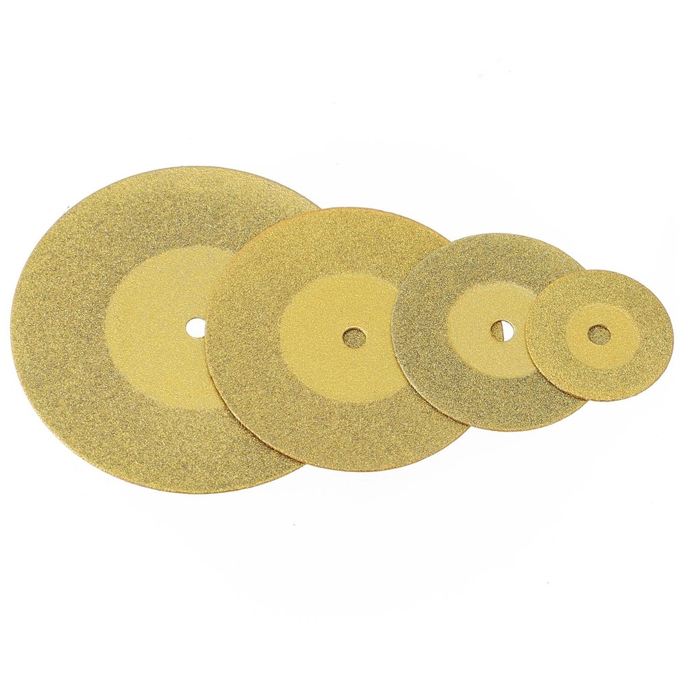 Multi Purpose Mini Diamond Cutting Discs 5pcs Set for Rotary Tools TiN Coated