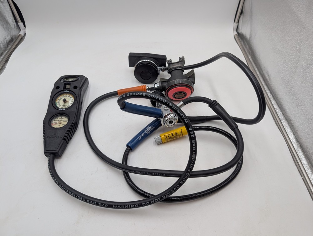 Aqualung SeaQuest  SM-14 - Suunto Compass - Mares Regulator - Untested