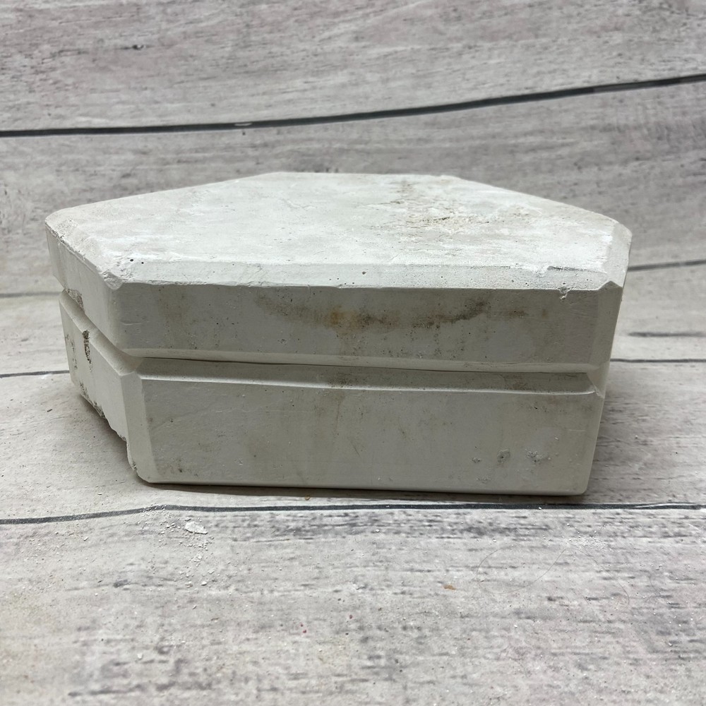Unbranded Ceramic Casting Mold Heart Dish Coaster #140