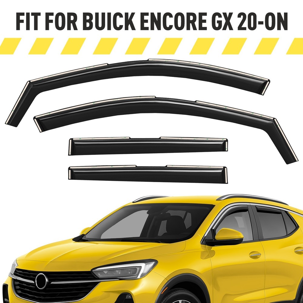 Side Window Deflectors Rain Guards for 2020-2026 Buick Encore GX