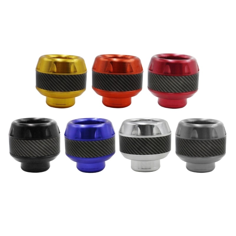 CNC-Frame Sliders Wheel Crash Protector Pads Moped Motorcycle Falling Protection