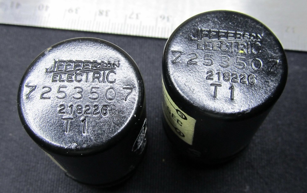 PAIR Jefferson Microphone/MC stepup audio input transformer NOS Pair MINT NEW