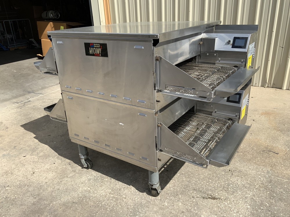 2018 Middleby Marshall PS638G Gas Conveyor Pizza Oven Double Stack WOW2 nacho 4
