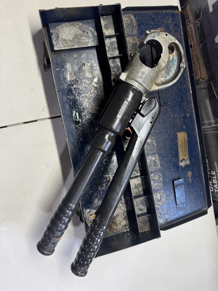 ALCOA 12A HYDRAULIC COMPRESSION HAND CRIMP TOOL