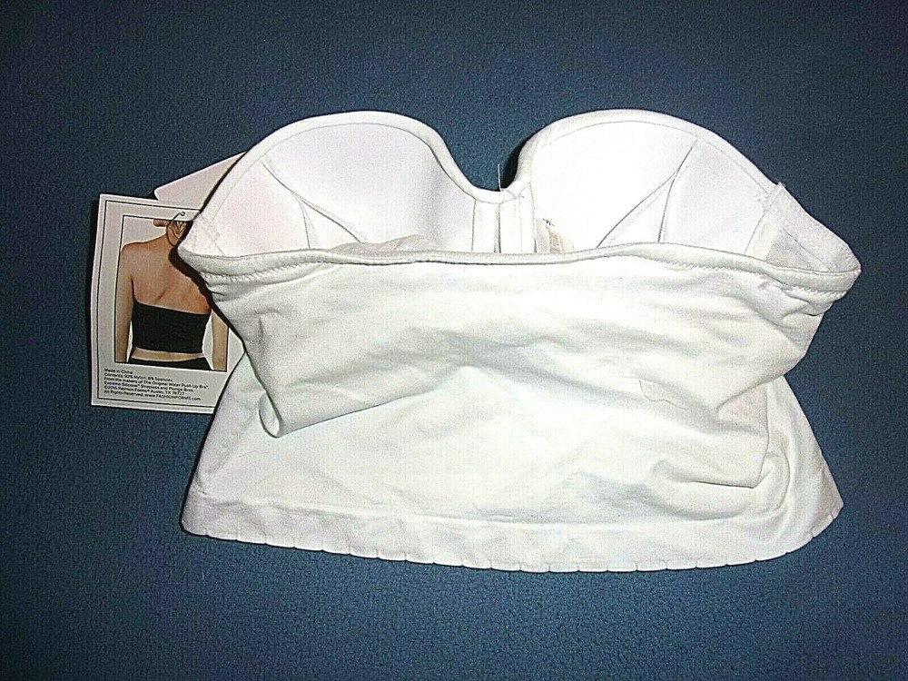 Size Medium Fashion Forms Underwire Balconette Bandeau Bra 29689