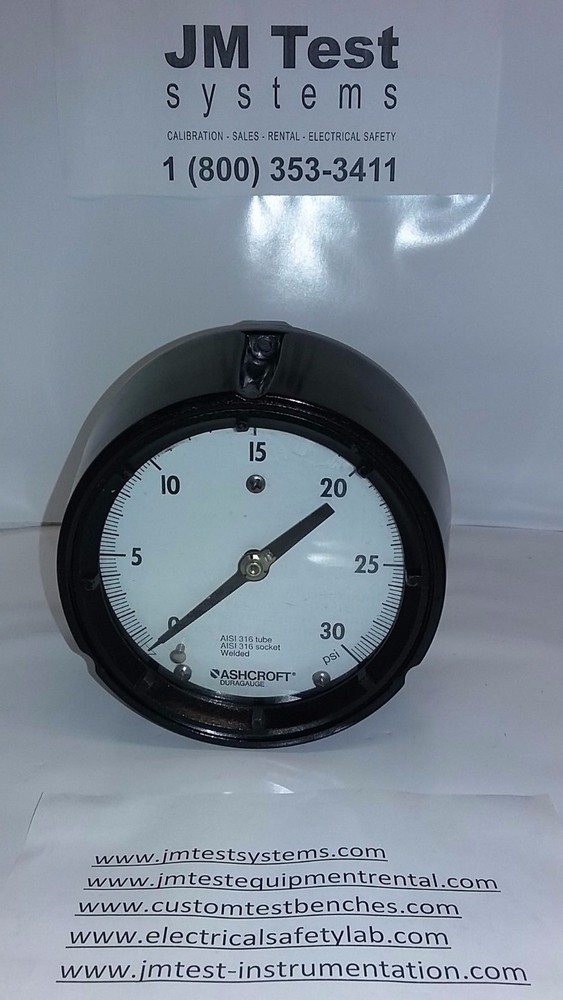 Ashcroft back connection pressure gauges 1279 & 1220 model ITL