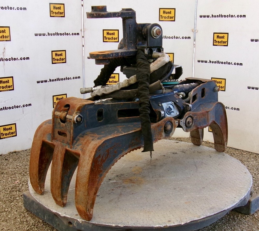 Rotobec PC18R-BSP2-CA2-BW1-A Rotating Mini PC Rake for 4-15 Ton Excavator