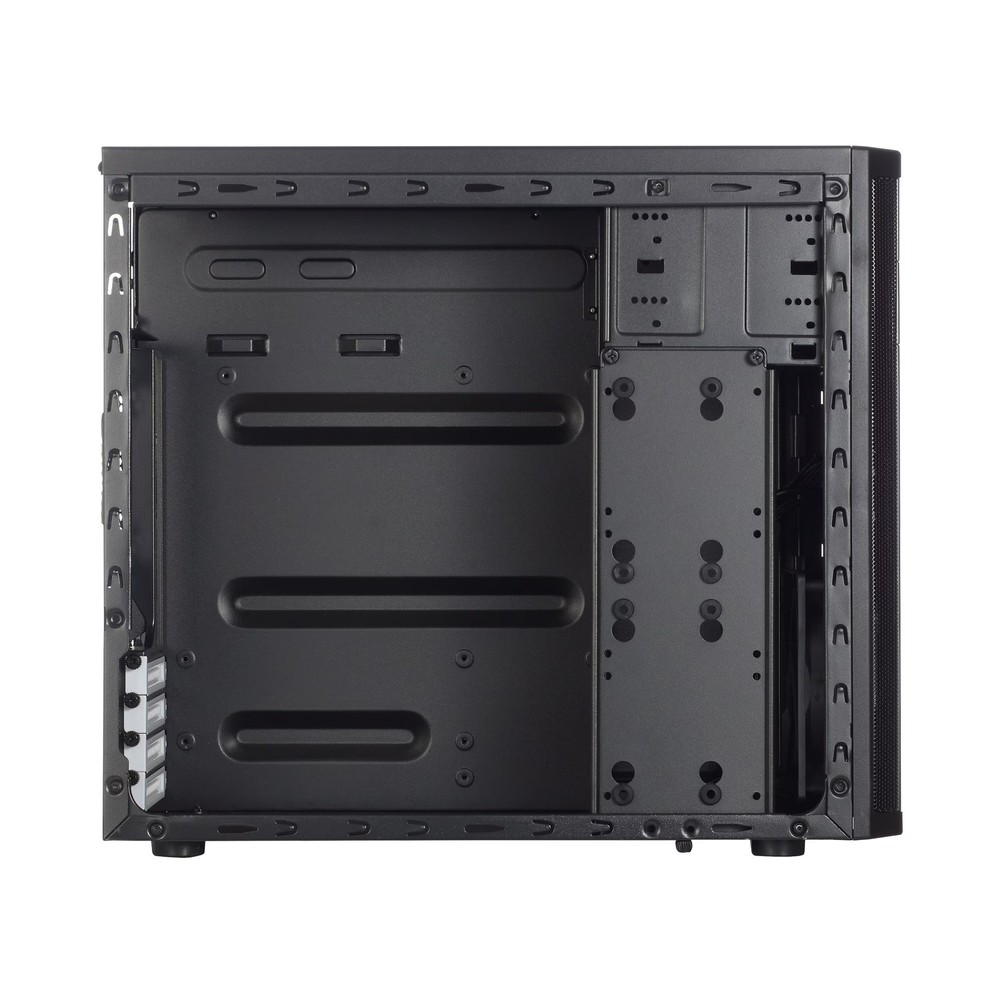 Fractal Design - Core 1100, Black, Micro ATX, Mini Tower PC Case - Black