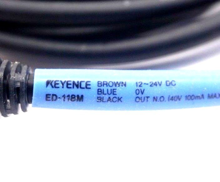 NEW KEYENCE ED-118M PROXIMITY SENSOR ED118M