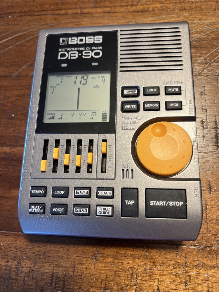 Boss DB-90 Dr. Beat Metronome Tested Working