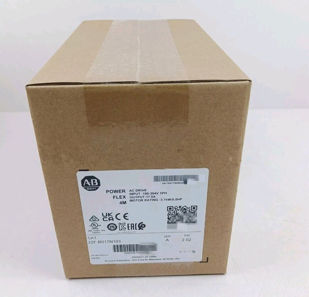 New- Allen Bradley 22F-B017N103 Frequency Drive  - 22FB017N103