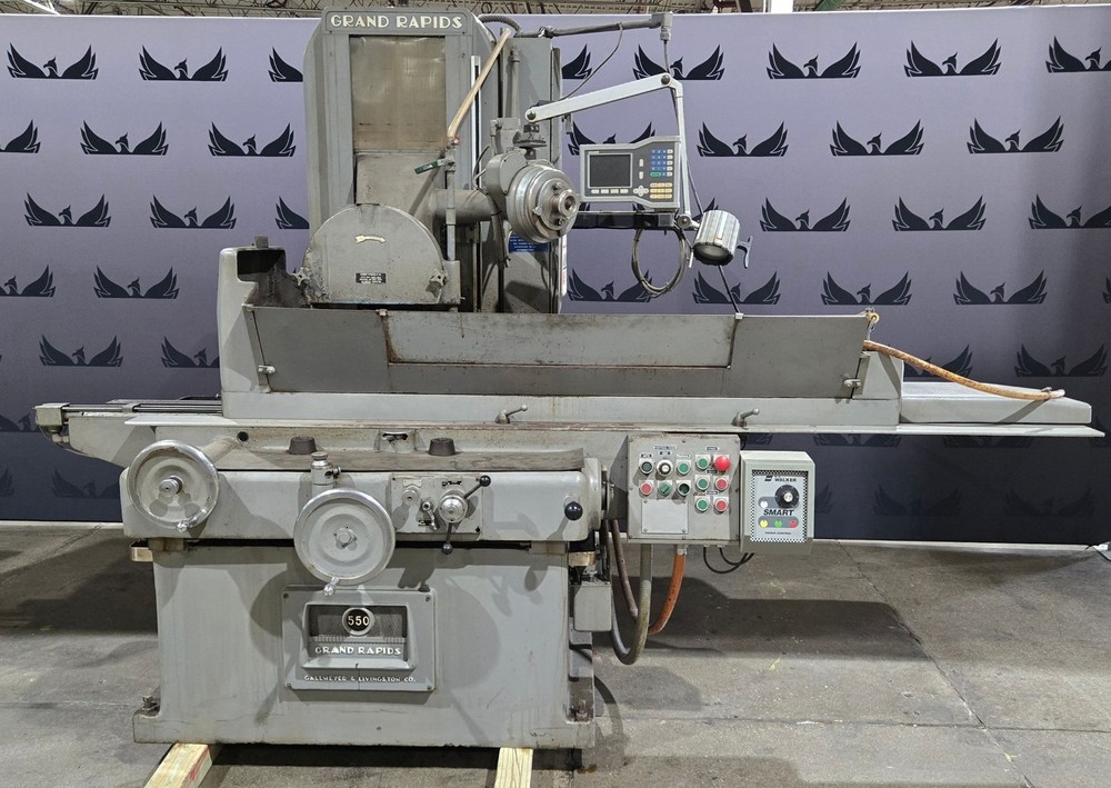 GALLMEYER & LIVINGSTON 550 RECIPORCATING SURFACE GRINDER USED