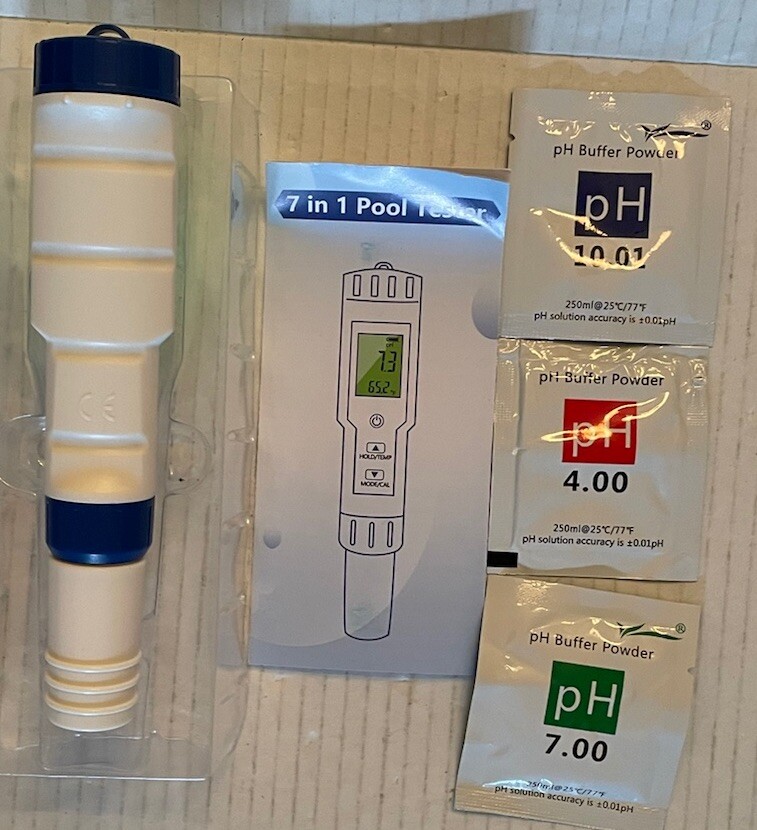 Pool Water Tester 7-in-1