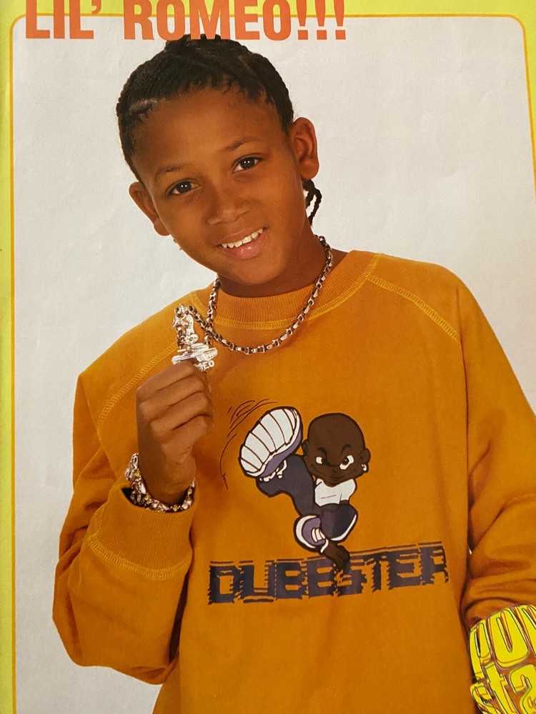 Lil' Romeo, Full Page Vintage Pinup