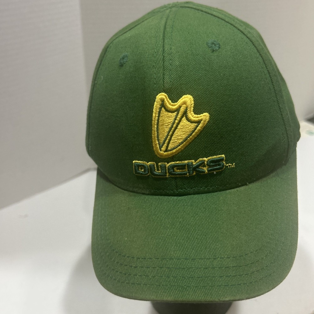Oregon Ducks Logo Green Toddler Strapback Hat