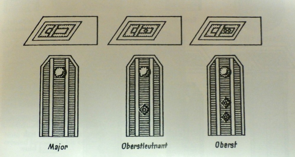 WW2 German officers shoulder board