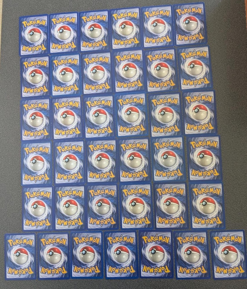 Complete 70 Card Base Set Pokemon Uncommon Common Cards