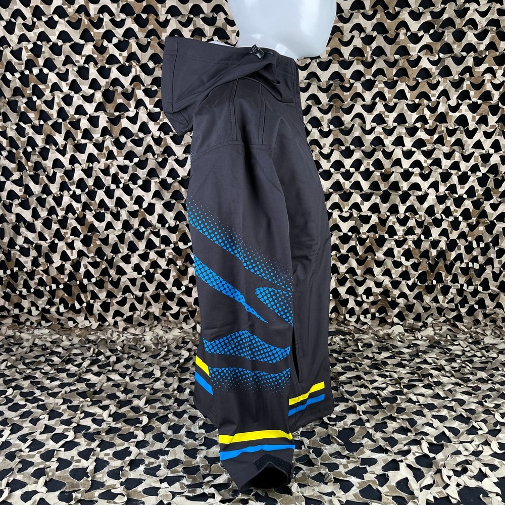 NEW JT Titan Soft Shell Jacket - Black/Blue/Yellow - Medium