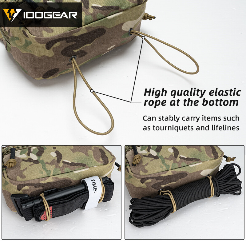 IDOGEAR Tactical SACK Drop Pouch Dump Pouch Abdominal Carrying Tool Pack Gear MC