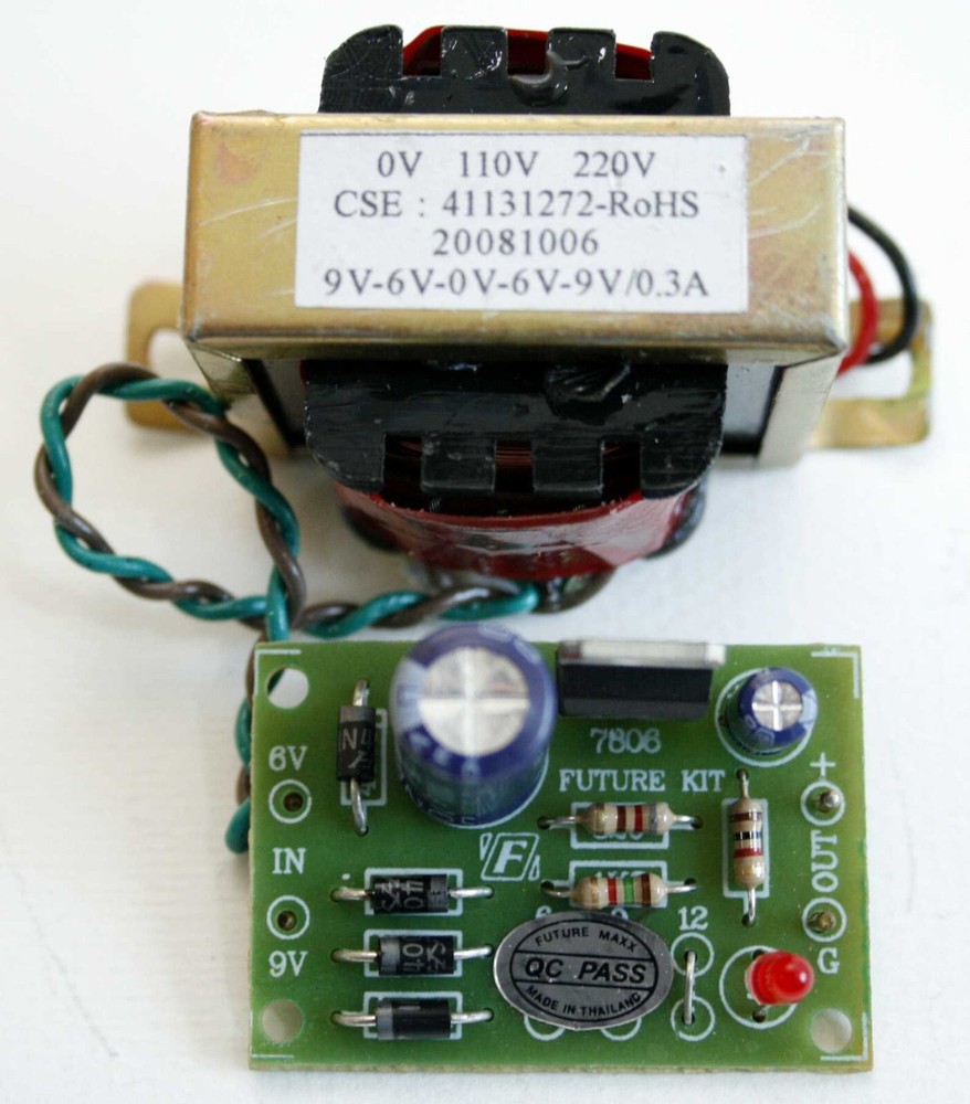 Regulator Power supply POWER SUPPLY 6-9-12V. 300mA