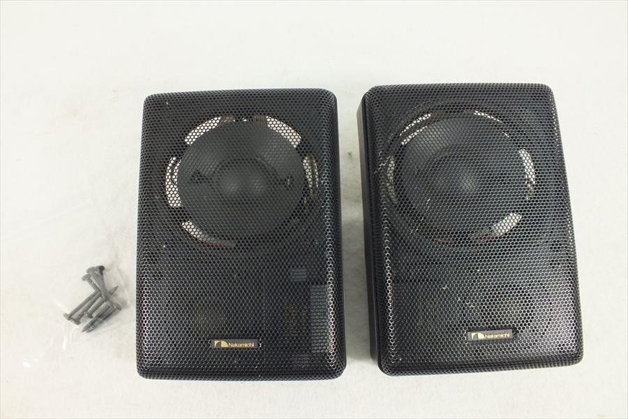 Nakamichi SP-200 Mobile Speaker System Pair Vintage Car Audio Tested Defective