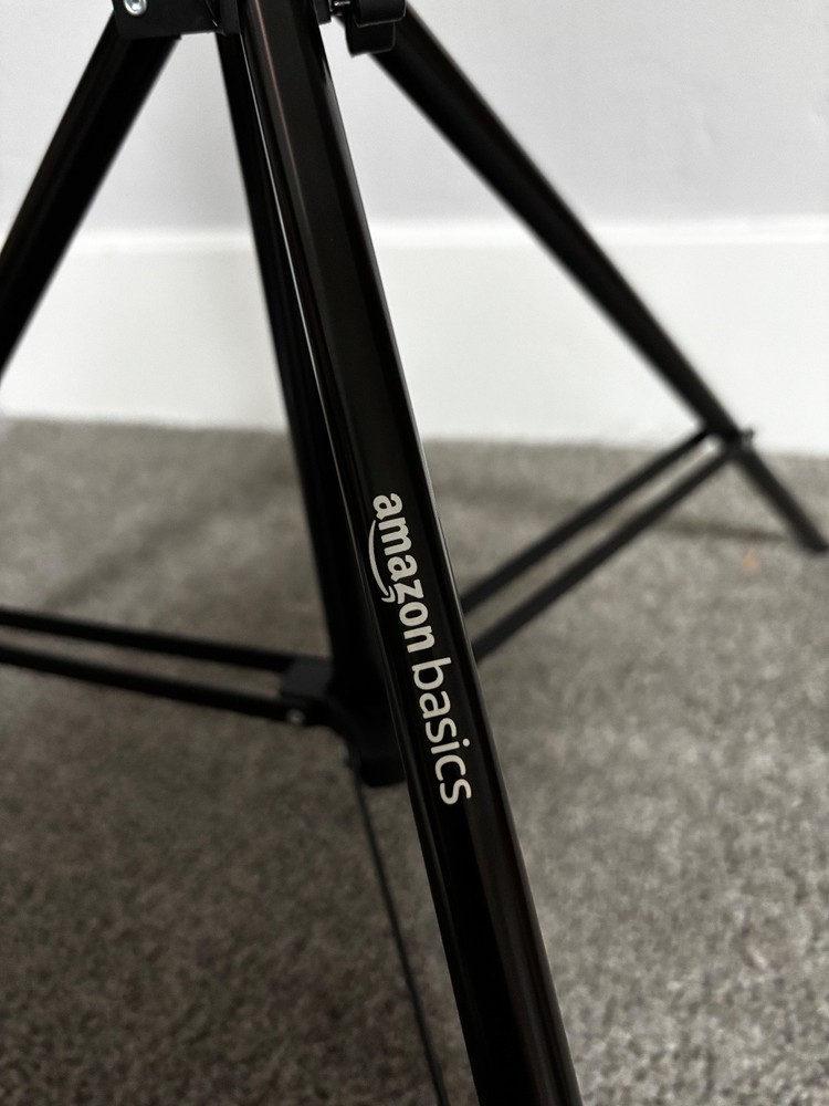 Amazon Basics Aluminum Light Photography Tripod Stand with Case