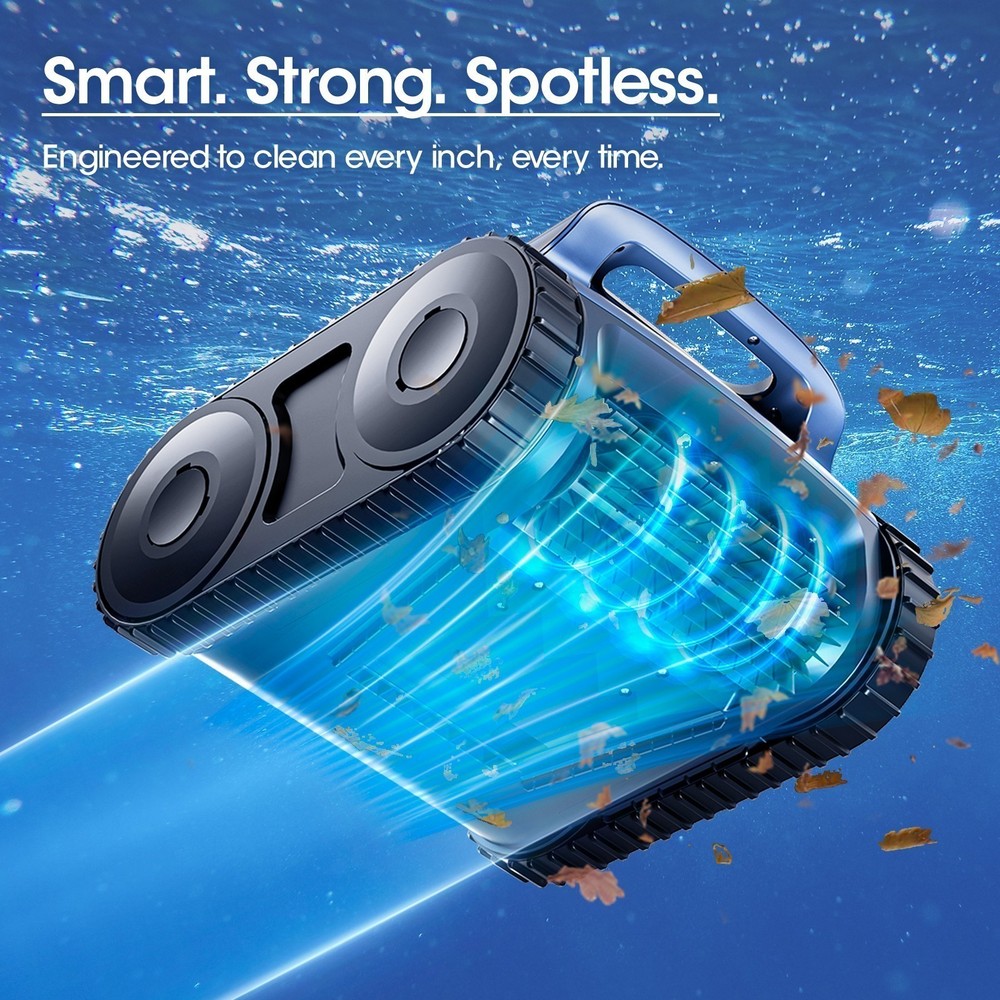 Seauto SAT25 Pool Cleaner Wall Climb Cordless Robotic Pool Robot In-Ground Pools