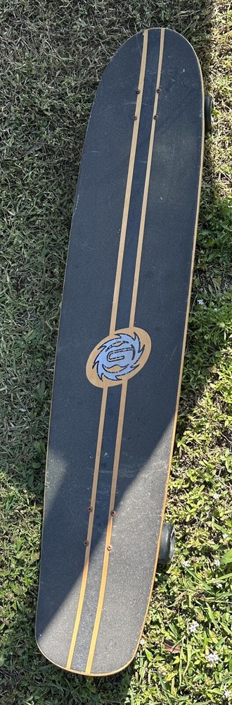 Vintage Gravity Longboard 45" "glombe" Spoon Nose Design