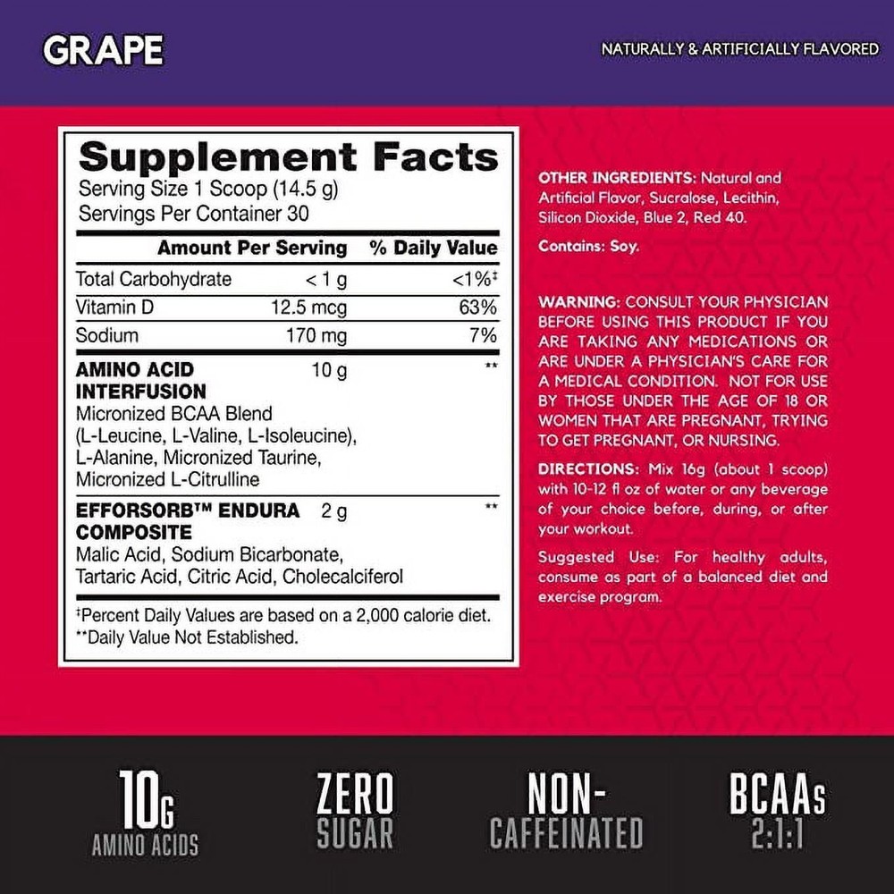 BSN AMINO X GRAPE 435G