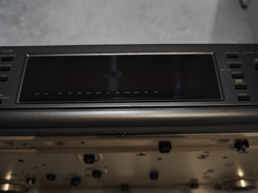 Technics SH-GE90 Digital Sound Processor | Vintage 31-Band Stereo Equalizer DSP