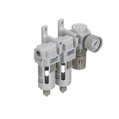SAU330-N03G Three Stage Compressed Air Drying System Poly Bowl - Manual Drain