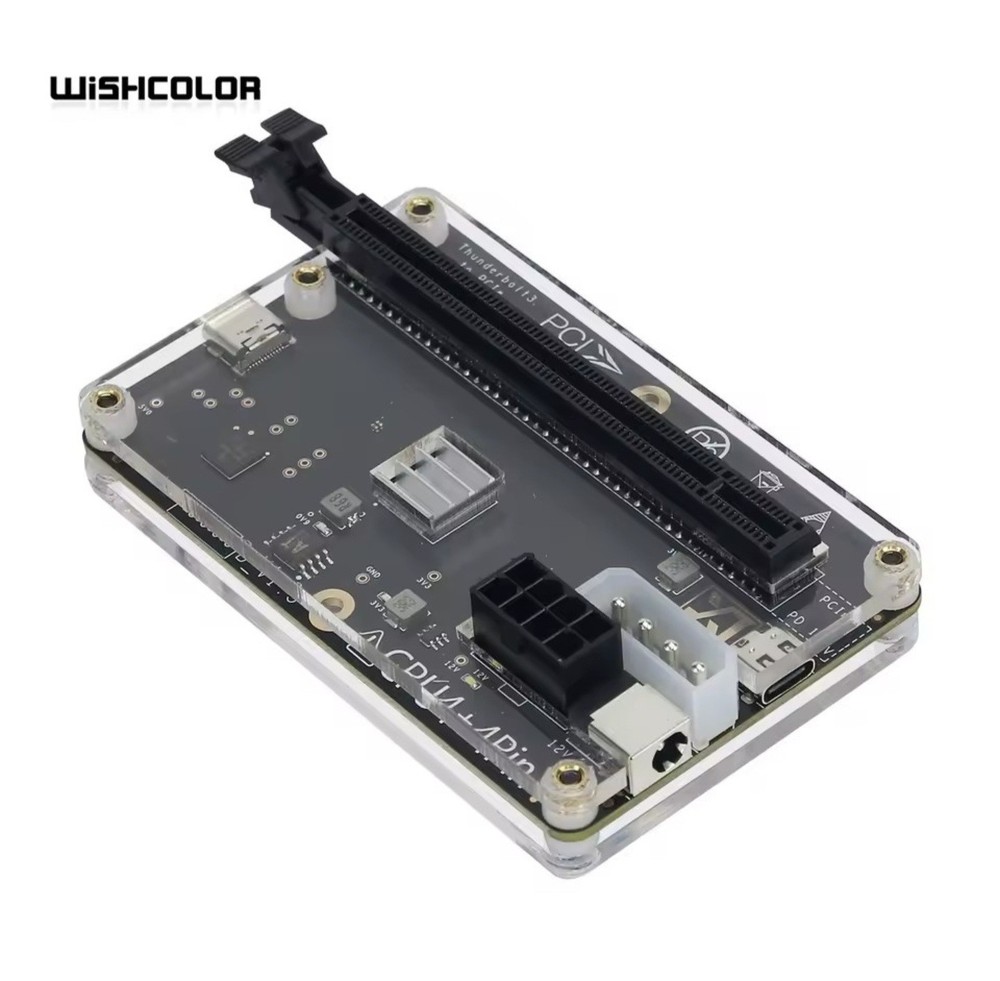 External Graphics Card Dock for Thunderbolt 4 and 3, USB4.