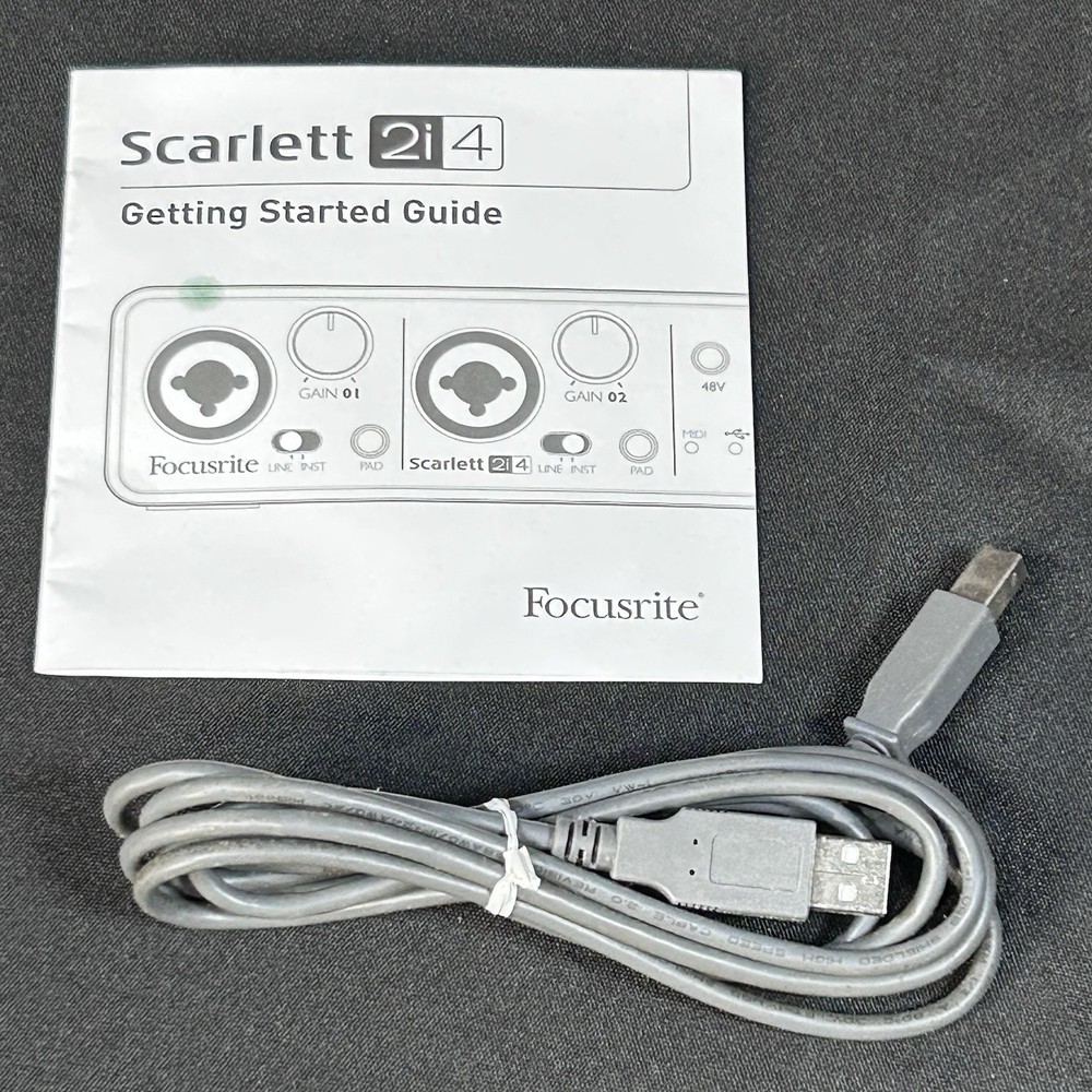 Focusrite Scarlett 2i4 USB Audio Interface Device
